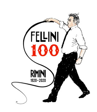 logo fellini 100