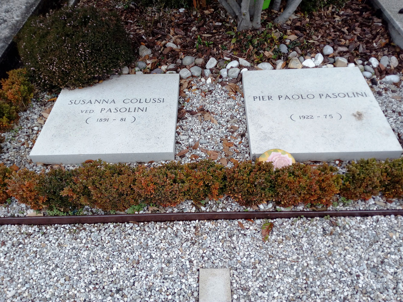 Cimitero Di Casarsa Della Delizia, tomba di PPP